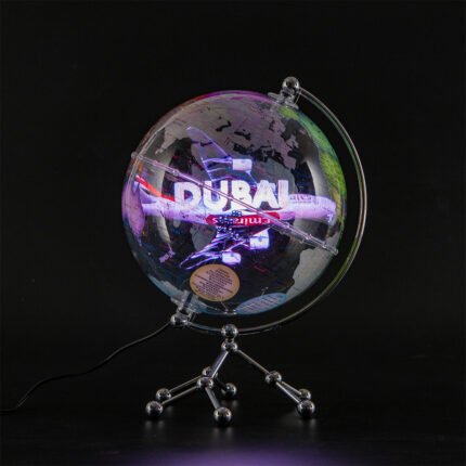App Controlled 3D Hologram Earth GLobe Projector LED Fan